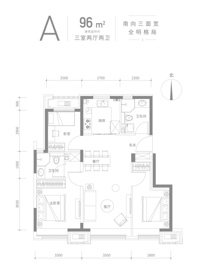 南城人向东看!副中心教科书级洋房首期95万起(图6)