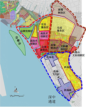 滨海新区区域图