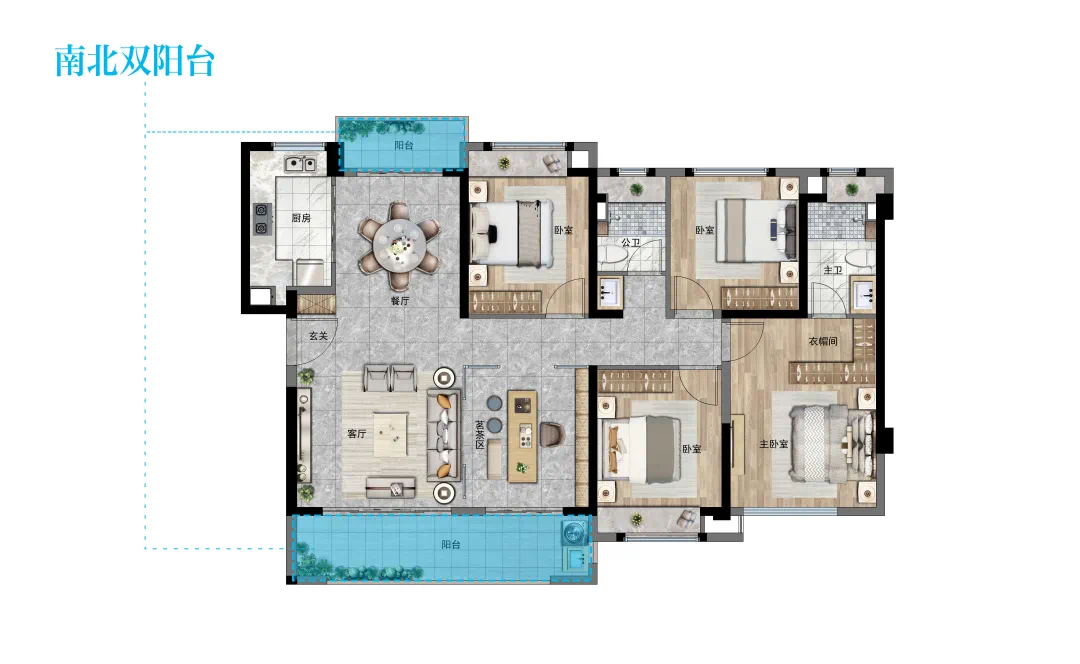 建发玺院二期年终巨献 7#建面约134-143㎡瞰景高层神户型