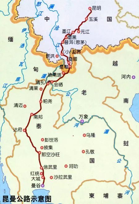 科普中国首条国际高速公路20小时行遍中老泰