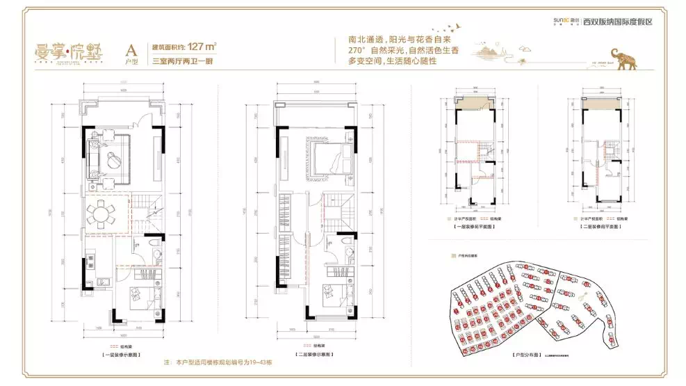 西双版纳融创曼掌院墅,别墅最低164万/套