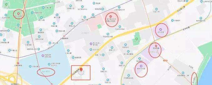 龙华板块位于徐汇区中部偏东,主要是指漕溪路,老沪闵路以东,中山南二