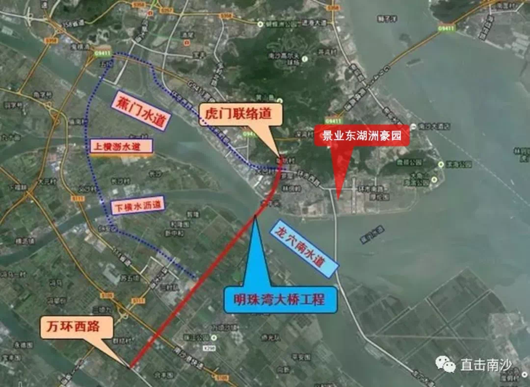 明珠湾大桥实景图