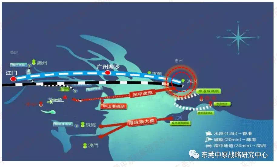 深圳区位优势最明显,未来 通过港珠澳大桥,深中通道,虎门二桥,广深