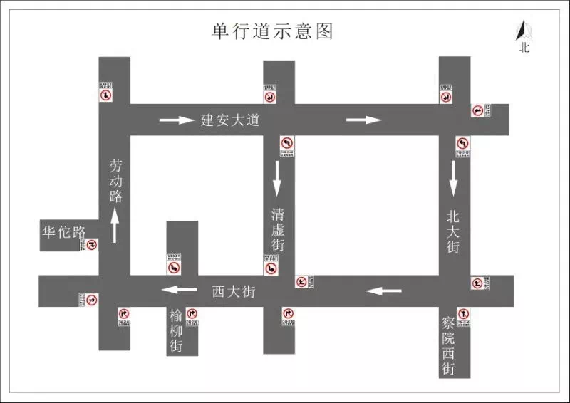 许昌中心城区部分路段将实行单行道管理!