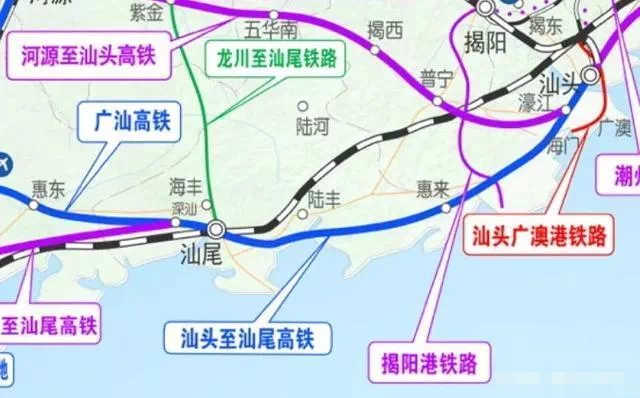 好消息汕头南站9月份动工汕汕铁路预计2023年通车