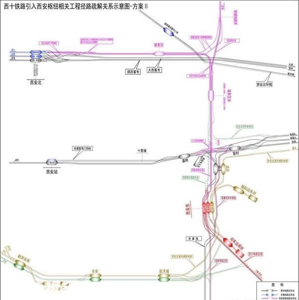 蓝田县城西南约10公里的焦岱镇蔡家坡村和侯家扁村附近,规模为2台4线
