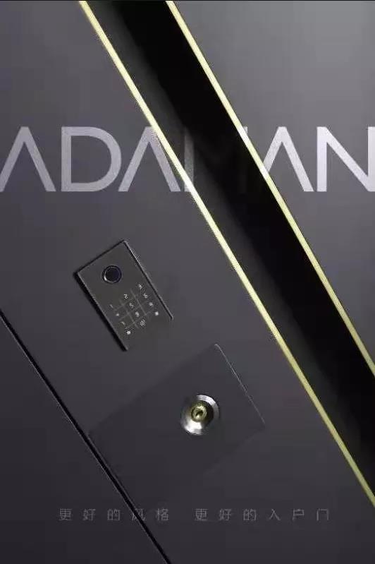 关乎面子的问题,人们总有攀比心理,更高贵的入户门adaman艾德曼来自