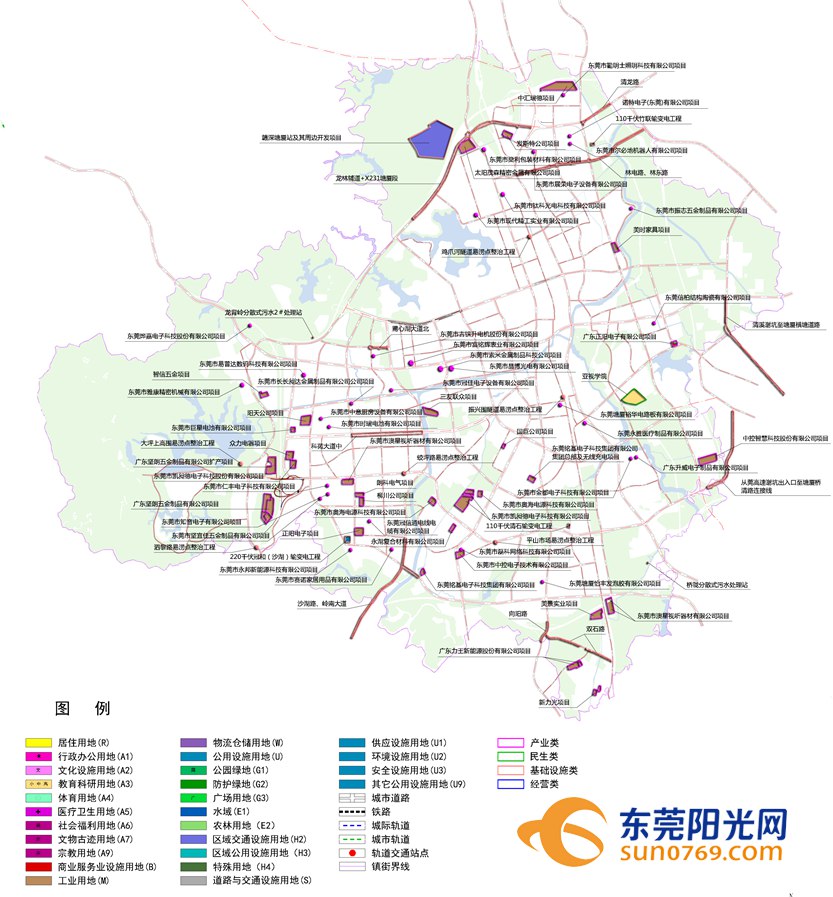 塘厦镇近期建设规划发布 重点建设这2大区域