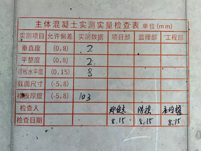 铝模板施工工艺 实测实量数据上墙 安全文明 智慧工地