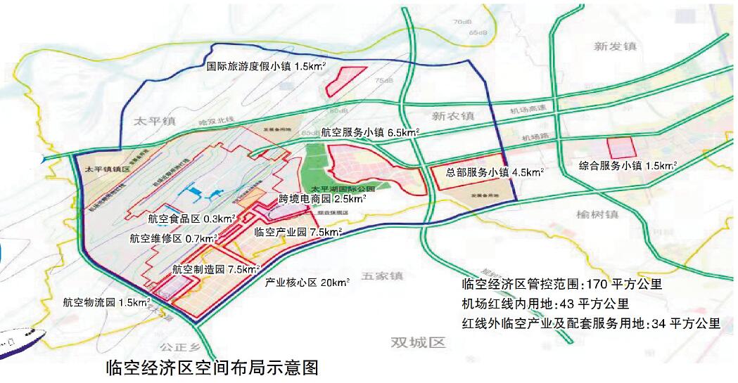 近日,《哈尔滨临空济区发展规划(2019-2035年)》市批准正式