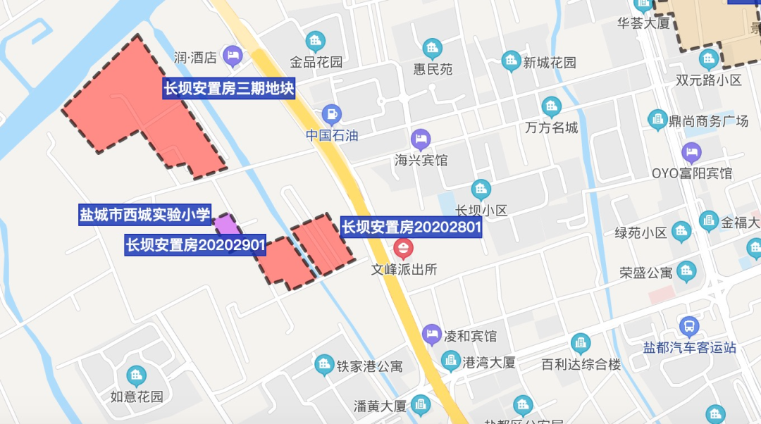 兴达路北侧地块,编号20202801长坝安置房地块完成拍卖,激战41轮,盐城