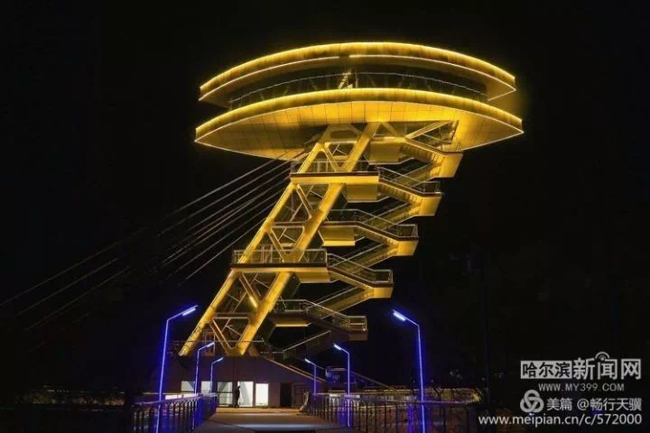 门票免费!江北39米高观光塔开放 斜行观光电梯全市唯一