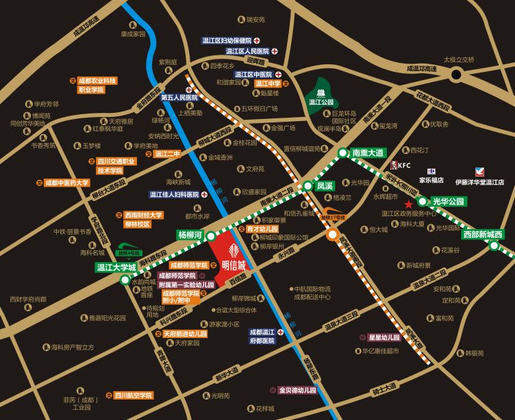 5附近地铁:4号线杨柳河站项目地址:南熏大道三段与海科路东段交汇处