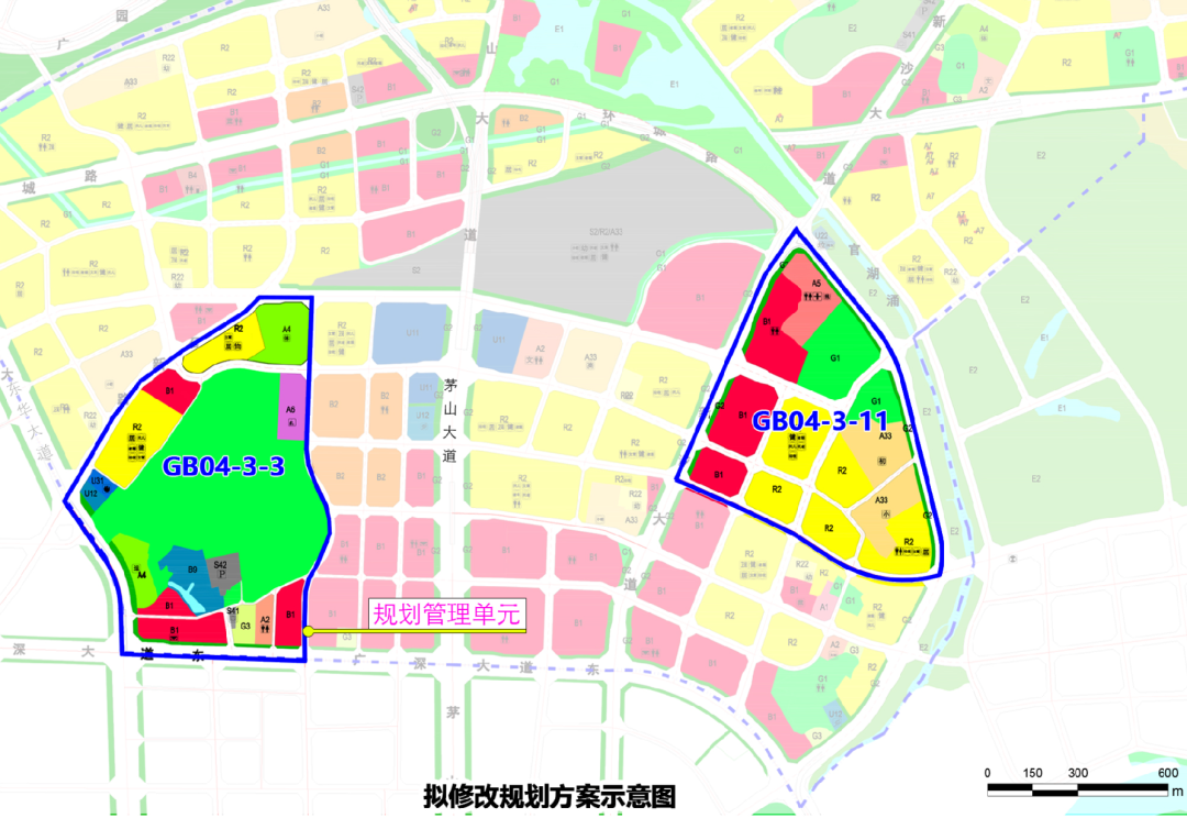 新塘镇官湖片区有2宗地块规划修改!-广州