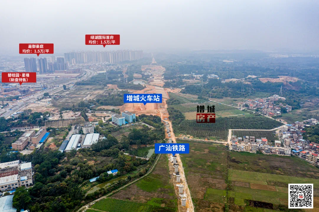 其中,广汕高铁增城南站片区基础设施配套项目包括 110 千伏及以上输电