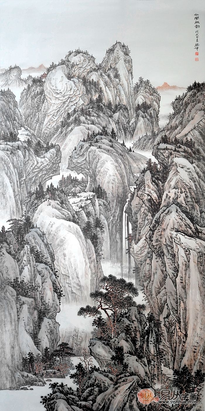 山水藏心间 意蕴在画外——记山水画家林德坤