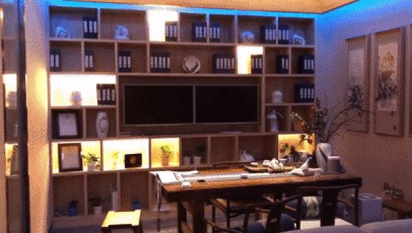家居 设计 书房 装修 600_339 gif 动态图 动图
