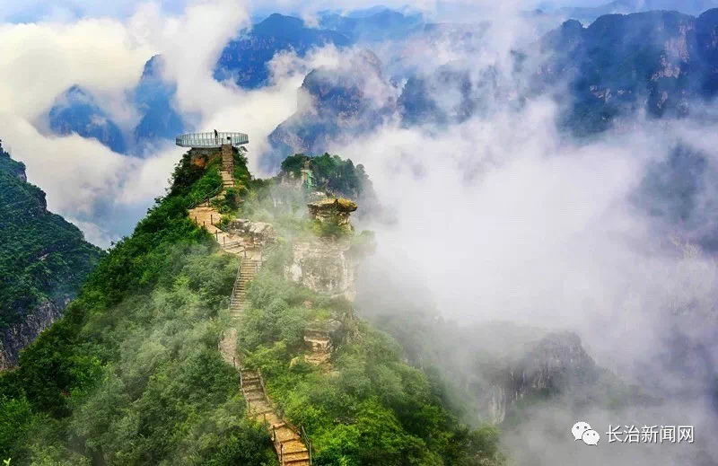 山西长治太行山大峡谷风景区美景速看!