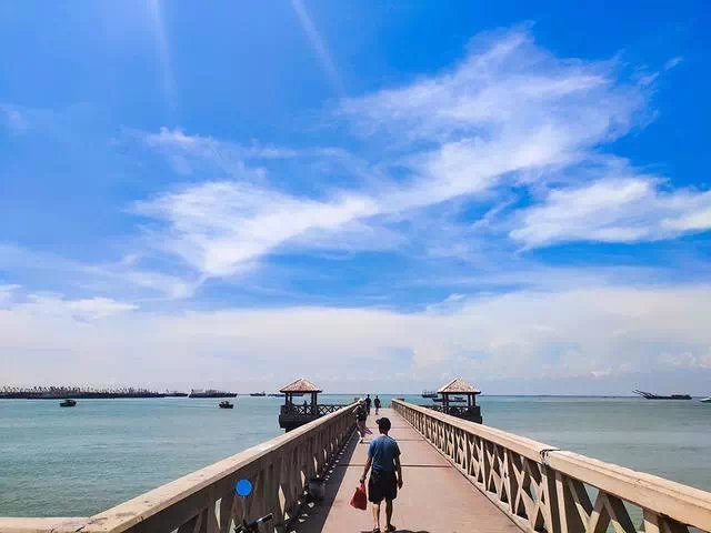 旧的外沙岛栈桥