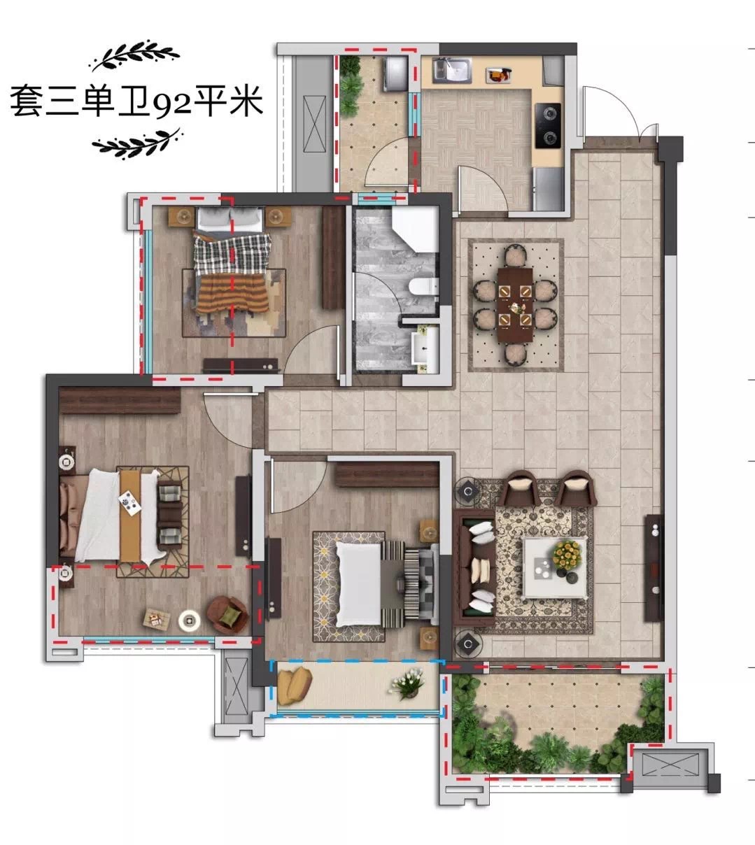 清水均价13500元㎡双流区香楠国际281房源入市