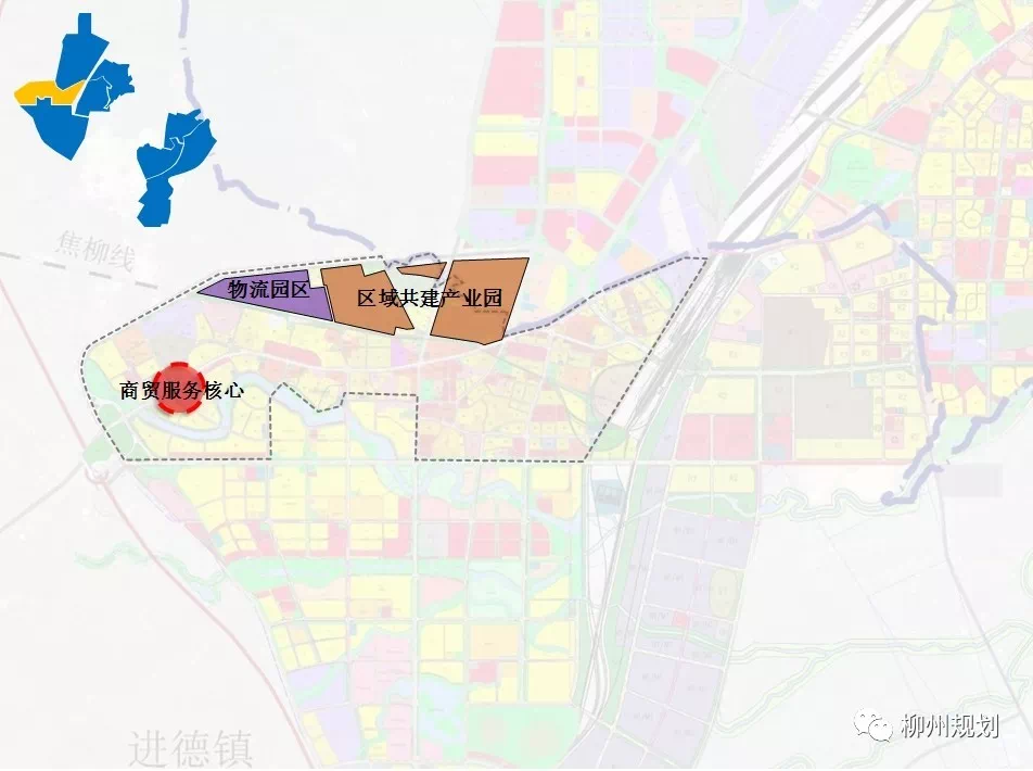 规划动态:柳江新城区跟主城区怎么衔接?