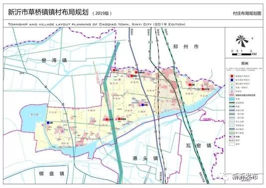 新沂市镇村布局规划(2019版)——棋盘镇