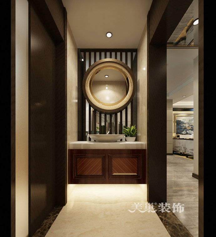 中式书房样板间