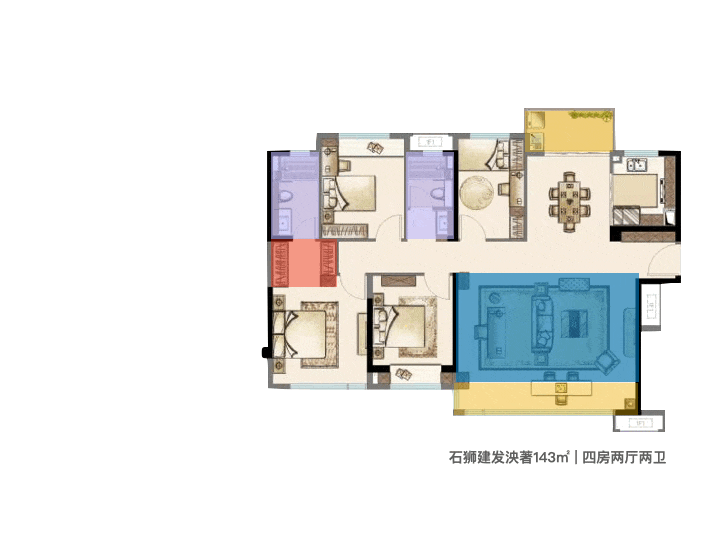 石狮建发泱著平面图,石狮建发泱著户型图,石狮建发泱著_大山谷图库