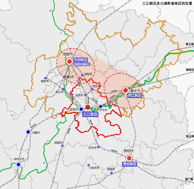 四川首个新区最新规划出炉三江新区将全面爆发