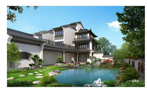 绍兴诸暨和庄沁园大花园新中式独栋别墅详情资讯