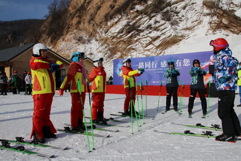 金山岭国际滑雪旅游度假区滑雪场试滑盛典圆满落幕