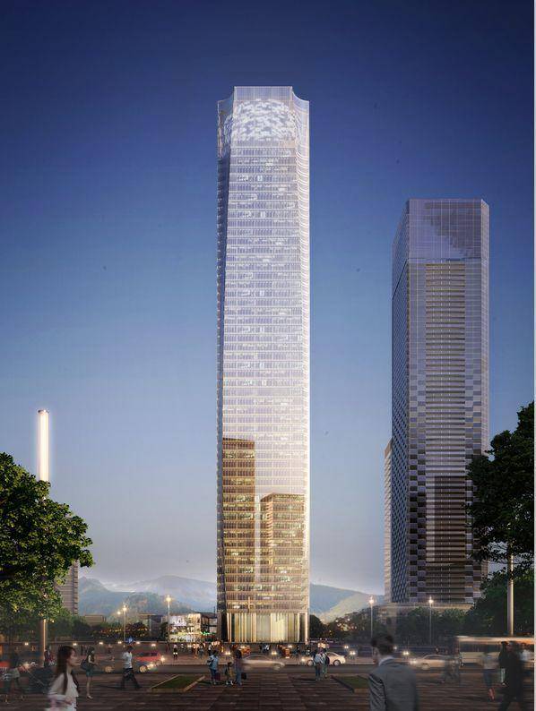 福州最高的建筑升龙集团环球中心,升龙集团海西的代表