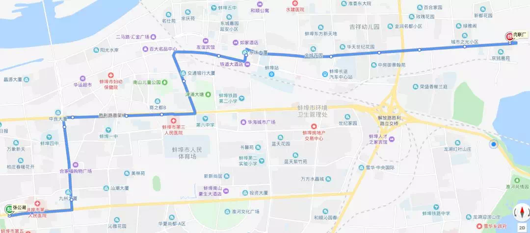 蚌埠公交路线,站点,时刻表出炉了!赶紧收藏!