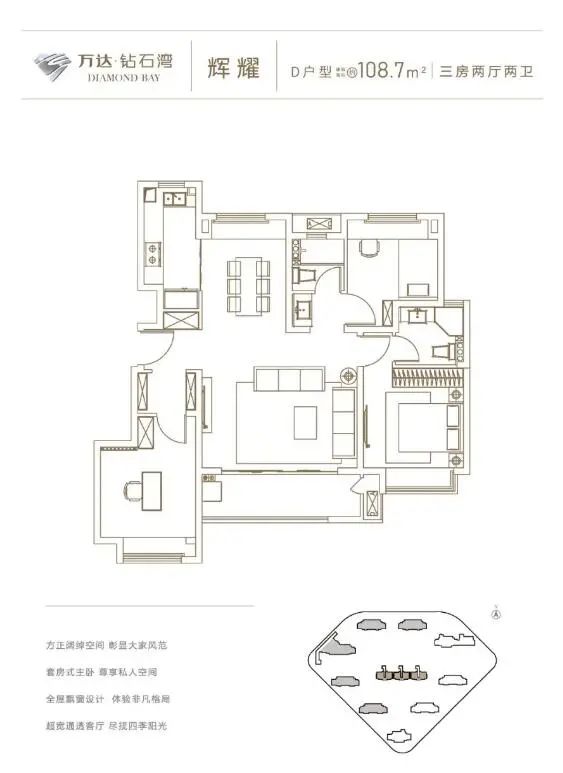 五大新城开始上新万达钻石湾约76109㎡23房将入市