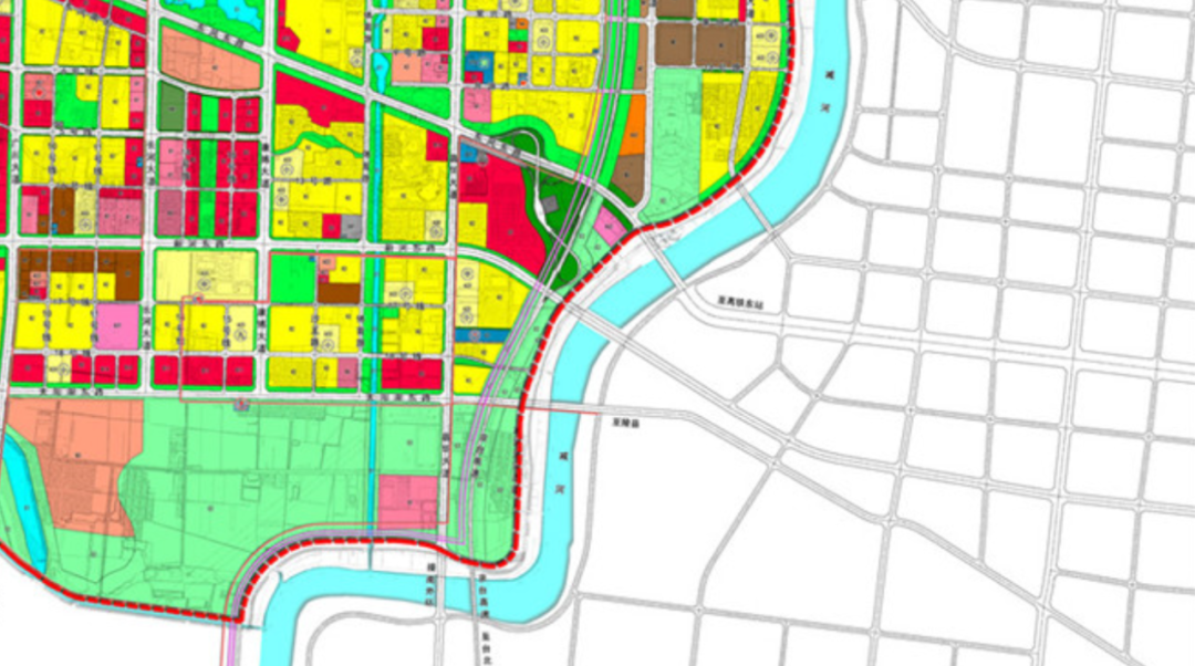 丨德州市经济技术开发区控制性详细规划图1,在现有东风路南,将建设"新