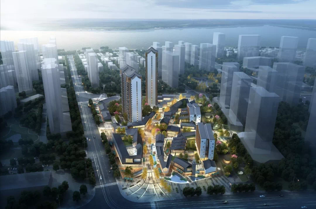 未来,集商业,文化,教育于一体的武汉首发地铁小镇——黄家湖tod地铁