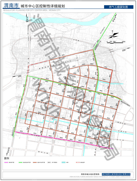 渭南市临渭区中心区控制性详细规划