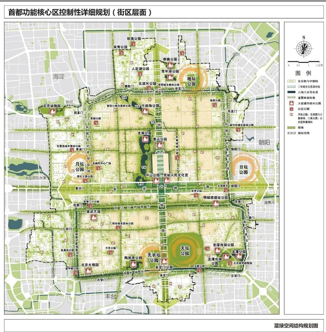 首都功能核心区控规全文公布 一张图让您看清楚-北京