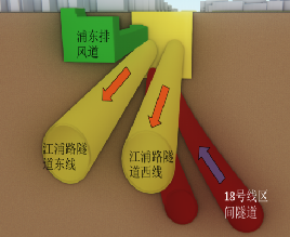 江浦路越江隧道东西双线贯通!未来通车后杨浦浦东更方便