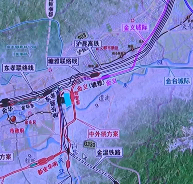 三四线,为引入金建高铁,杭广高铁,杭金衢高铁,金台高铁谋划发展空间