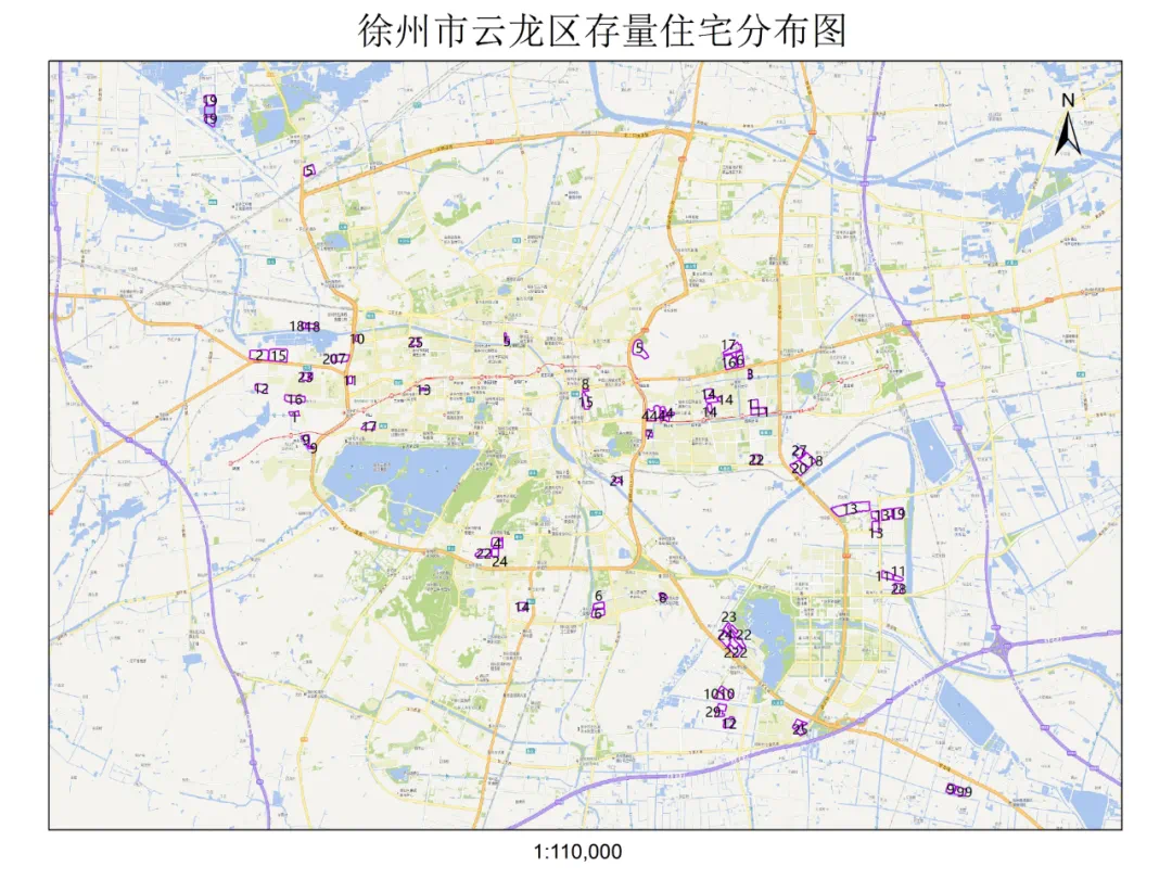 徐州市自然资源和规划局67对外公示2021年二季度徐州市区存