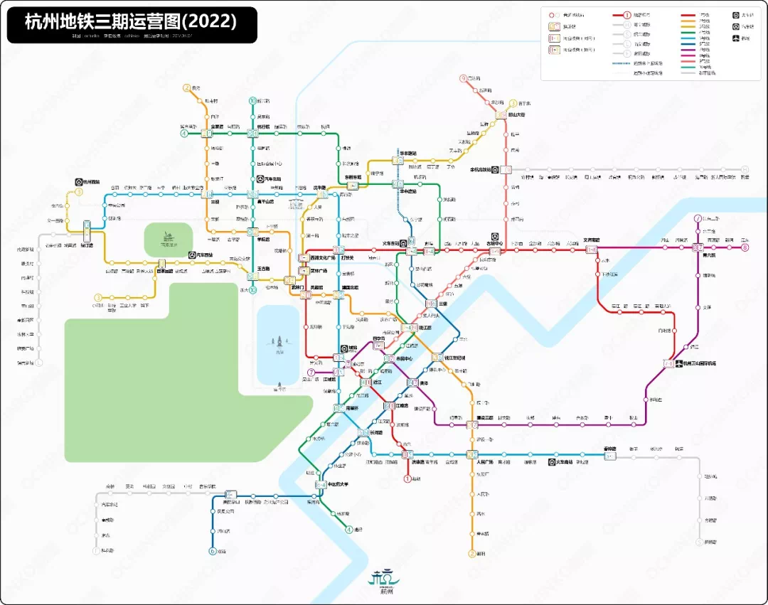 这些线路进展最快# 今年是杭州地铁建设大年,杭州地铁三期规划10条线