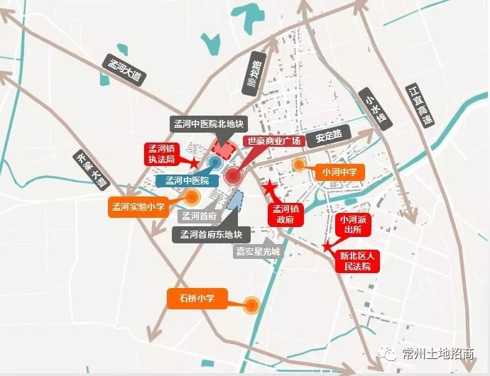 乡镇再挂地常州新北2幅商住用地10亿元起拍涉及春江孟河