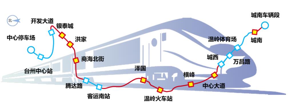 杭绍台高铁全线最大车站——台州中心站开工! 将与轻轨"零换乘