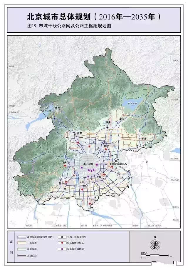 不只链接五环,从规划图中可以看出, 未来京昆高速还将北延,按规划图
