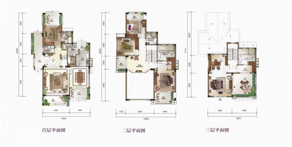 先生的院子双拼别墅ma户型图[约220㎡(建筑面积)]