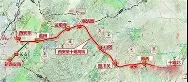 线路长度:170公里 路线:自西安东站南段引出,经西安市灞桥区,长安区