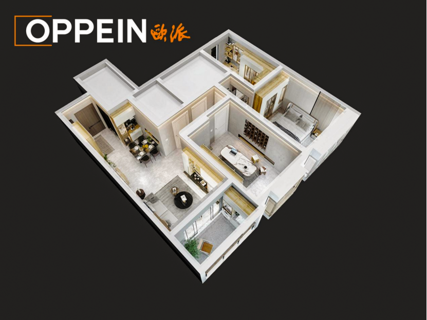 全屋俯视图