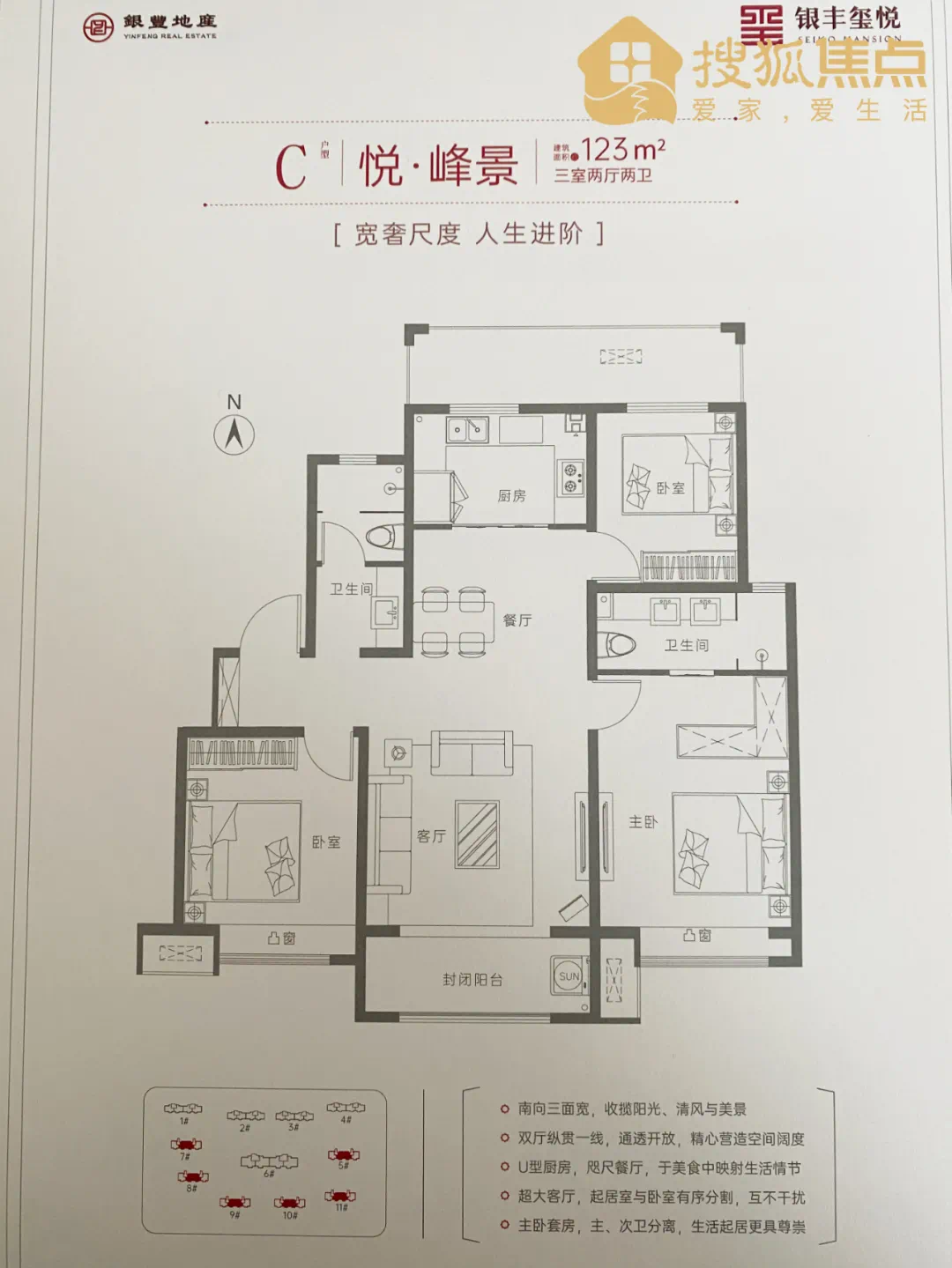 经开区银丰玺悦展厅即将开放!全套户型图曝光!